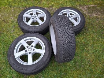 16" ALU 5x112 (škoda a iné) + zimné 215/60 r16 8,5mm TOP - 2