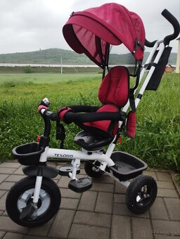 Detská otočná trojkolka Tesoro - 2
