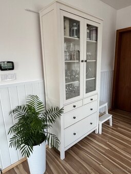 Hemnes vitrína, knižnica - 2