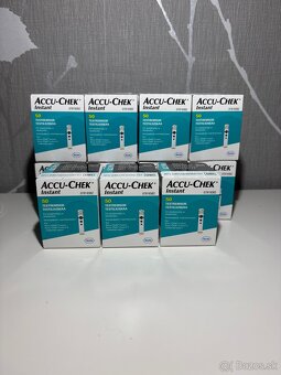 Testovacie prúžky Accu-Chek Instant – 50 ks (nové, zabalené) - 2