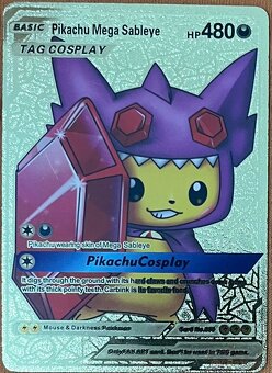 Pikachu Mega (Pokémon kolekcia - TAG COSPLAY) - 2