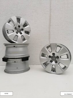 Audi A originál alu disky 7,5J R16 5x112 ET37 1253 - 2