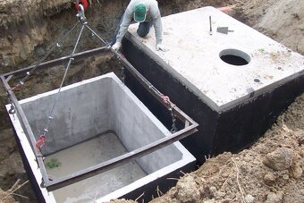 💧 12 m³ certifikované betónové žumpy – rôzne výšky, s dovoz - 2