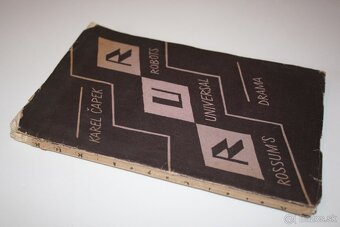 Karel Čapek: R.U.R. Rossum's Universal Robots (1.vydanie) - 2