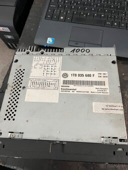 Predám rádio VW RNS 510 + PIN. Plne funkčné - 2