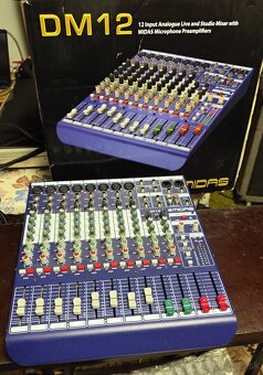 Predám Midas DM12 Analógový mixpult - 2