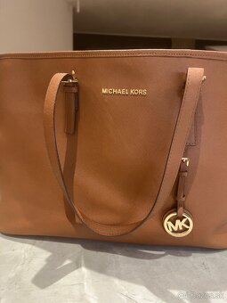 Michael Kors kabelka hneda - 2