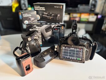 BMPCC 6K Pro + EVF + Smallrig Klec + Battery grip - 2