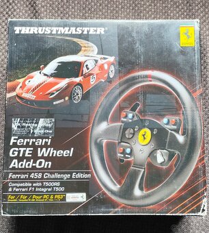 THRUSTMASTER Volant Ferrari GTE Add-On - 2