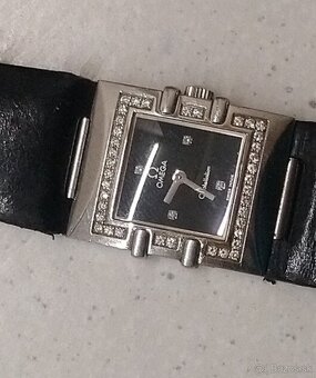 Dámske diamantové hodinky Omega - 2