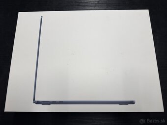 Nový Macbook Air M2 8/256GB Midnight, komplet, záruka - 2