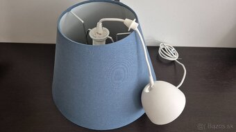 Predám závesné svietidlo IKEA modré - 2