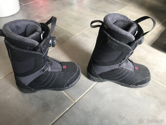 Detské snowboardové topánky SALOMON PEARL BOA system - 2