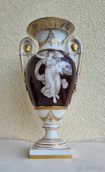 Starožitná porcelánová váza - /Stará Viedeň / - 2