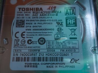 Externy HDD 320GB - 2