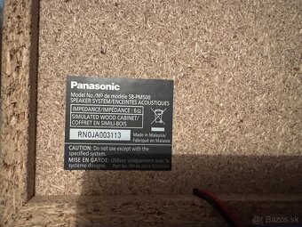 Reproduktory PANASONIC SB-PM500 - 2