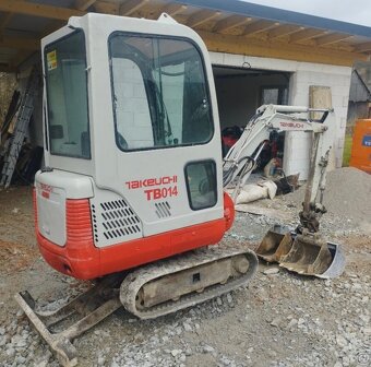 Minibager takeuchi tb014 - 2
