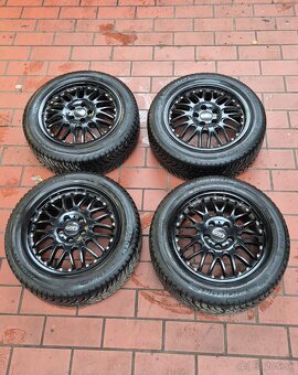 Zimná sada alu disky dotz 5x100 R15 pneu Michelin - 2