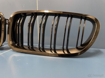 BMW F10/F11 M-packet grill/predná maska čierna lesklá - 2