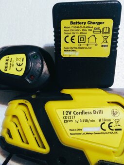 AKU vrtačka Reikel 12V Cordless Drill CD1217 - 2