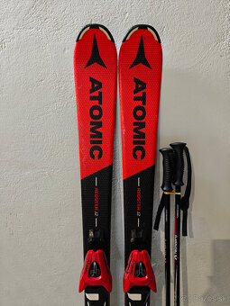 LYŽE ATOMIC REDSTER J2 130CM + LYŽIARKY ATOMIC 40EUR - 2