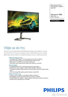 Herný monitor 27" Philips 27M1N5500ZA - 2