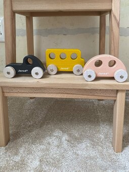 Drevené hračky Janod, veža Mushie, Little dutch - 2