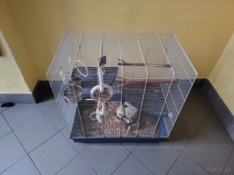 Klietka pre hlodavce Ferplast Jenny tmavo šedá - 2