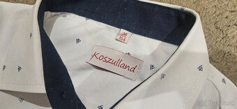 Chlapčenská košeľa s dlhým rukávom 164 - 2