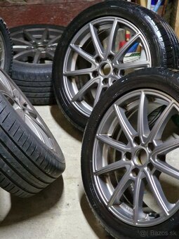 Elektrony R17 5x114 , letne pneu 225/45/R17 - 2