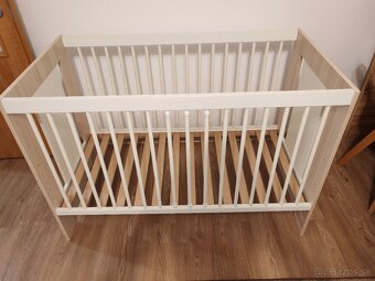 Drevená postieľka KLUPS 120x60 - 2