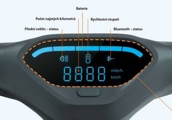 Predám odpruženú elektrokolobežku Cory Race SA - 2