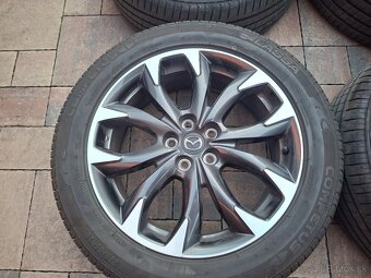 Predám hlinikové disky org.Mazda-CX5--R19 - 2