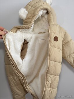 Zimný overal pre bábätko – veľ. 62 - 2
