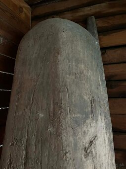 predám krásne drevené koryto - 2