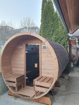 Sudová sauna z termodreva - 2