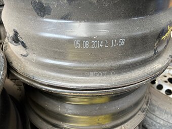 Predam sadu plechovych diskov 5x112 / R16” 6Jx16 ET48 - 2