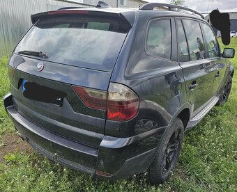 Rozpredám BMW x3 2.0D 130kw 2007 - 2