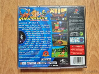 Predám hru na PS1 Bugs Bunny Lost In Time - 2