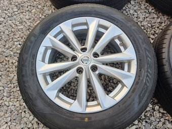 hlinikové disky org.Nissan Qashqai I,II,-7Jx17-ET-40-5x114,3 - 2