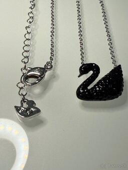 Swarovski labuť náhrdelník - 2