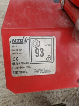 Rotavátor MTD - 2