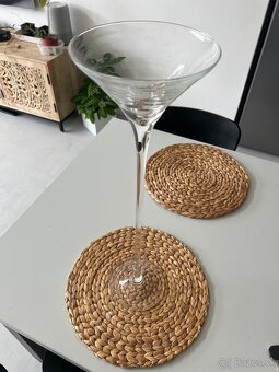 Sklenené Martini vazy 60cm vysoké - 2