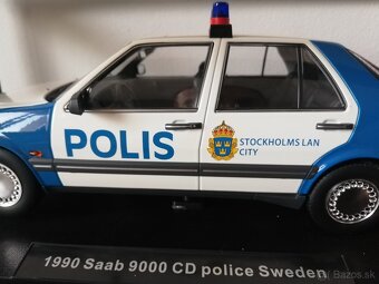 1:18 SAAB 9000 CD Sweden Police - 2