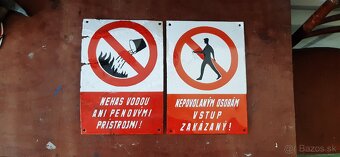 Stare smaltovane tabule - 2