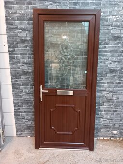 Plastové dvere č.168. 207.  90x206cm L - 2