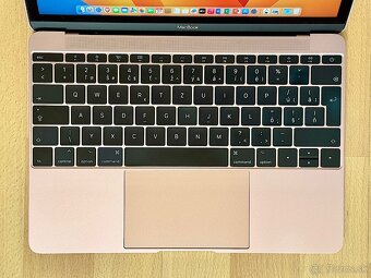 MacBook 12" i5-1.3GHz,2j/8GB/512GB, Ružový, TOP STAV - 2