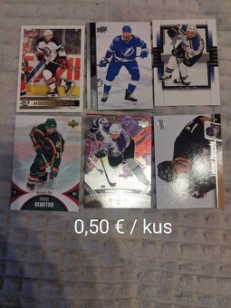 Hokejove karty karticky slovaci v NHL - 2