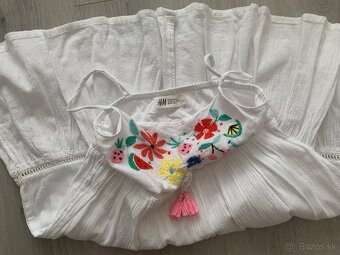 Detské šaty zn. H&M veľ. 104 a 116 - 2