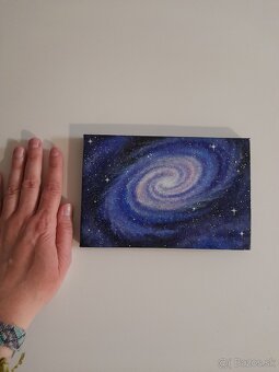 Akryl Androméda galaxia - 2